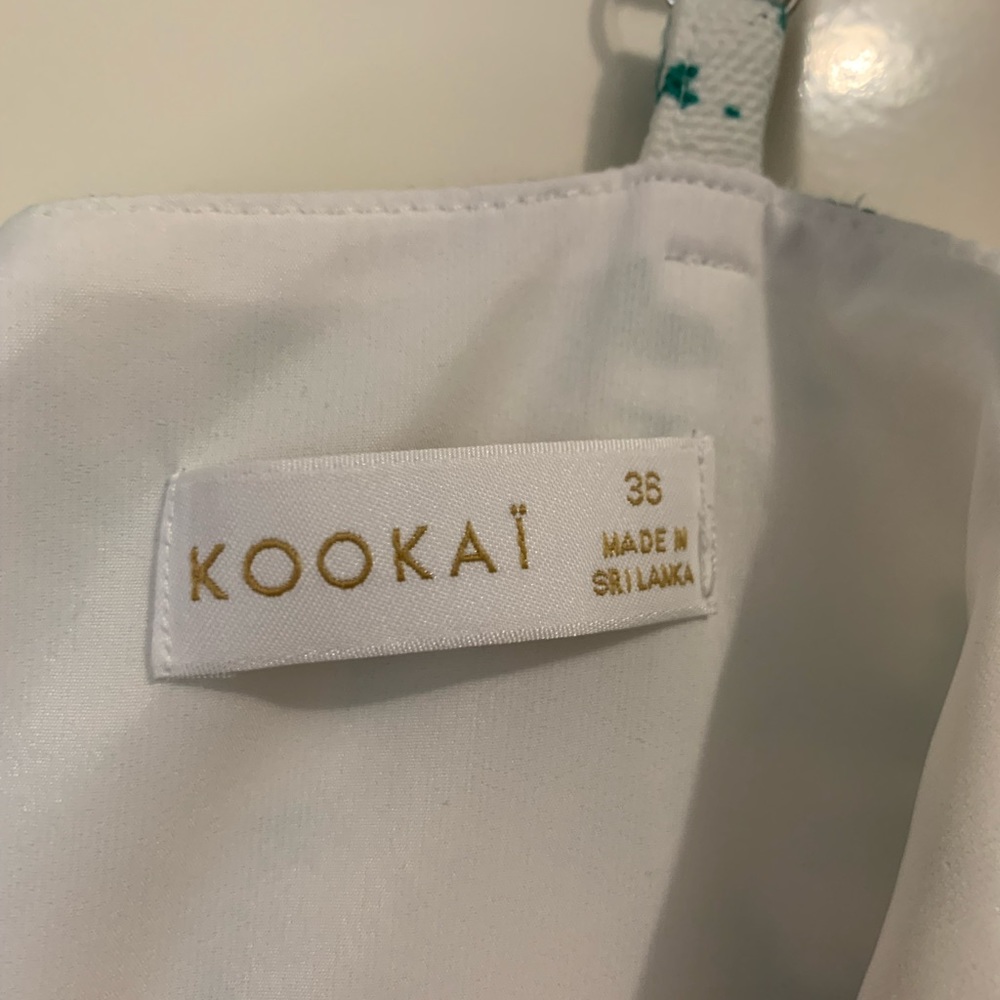 Kookai green flora playsuit - Picture 3 of 4
